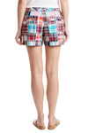 Sailing Short Hingham Patch Madras LADIES SHORTS Castaway Nantucket Island