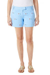 Sailing Short Stretch Twill Liberty with USA - Castaway Nantucket Island