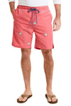 Sandbar Swim Suit Cayenne with Fin & Tonic MENS BATHING SUITS Castaway Nantucket Island