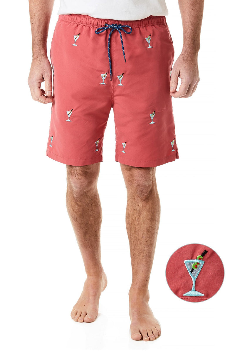 Sandbar Swim Suit Cayenne with Martini - Castaway Nantucket Island