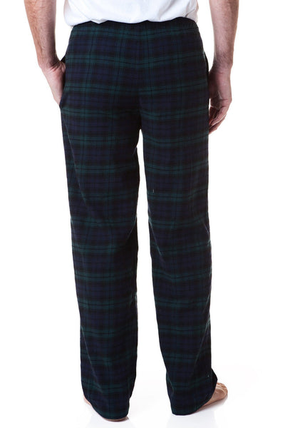 Sleeper Pant Flannel Blackwatch Plaid - CASTAWAY BOXERS - Castaway Nantucket Island