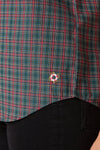 Sleeveless Top Festive Plaid - Castaway Nantucket Island