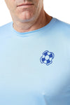 SPF Sun Shirt Light Blue with Lobster - Castaway Nantucket Island