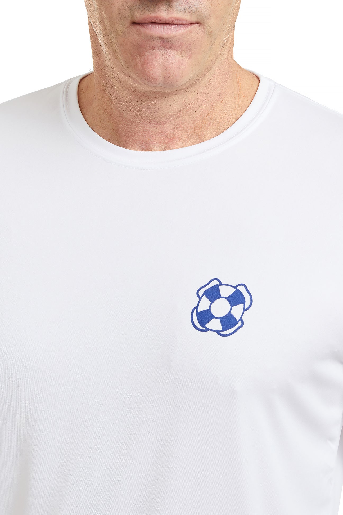 SPF Sun Shirt White with Martini POLOS & TEES Castaway Nantucket Island