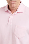 Terry Cloth Polo Shirt Pink POLOS & TEES Castaway Nantucket Island