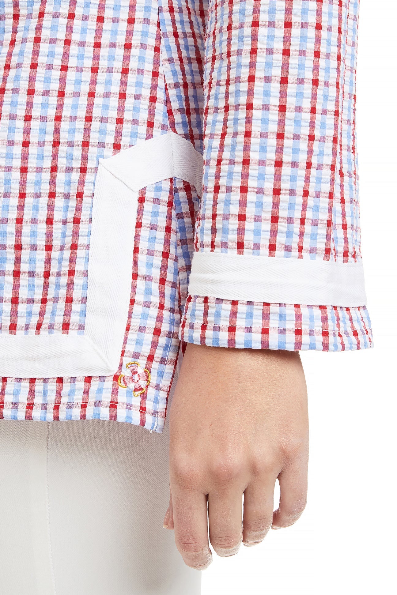red white blue tunic