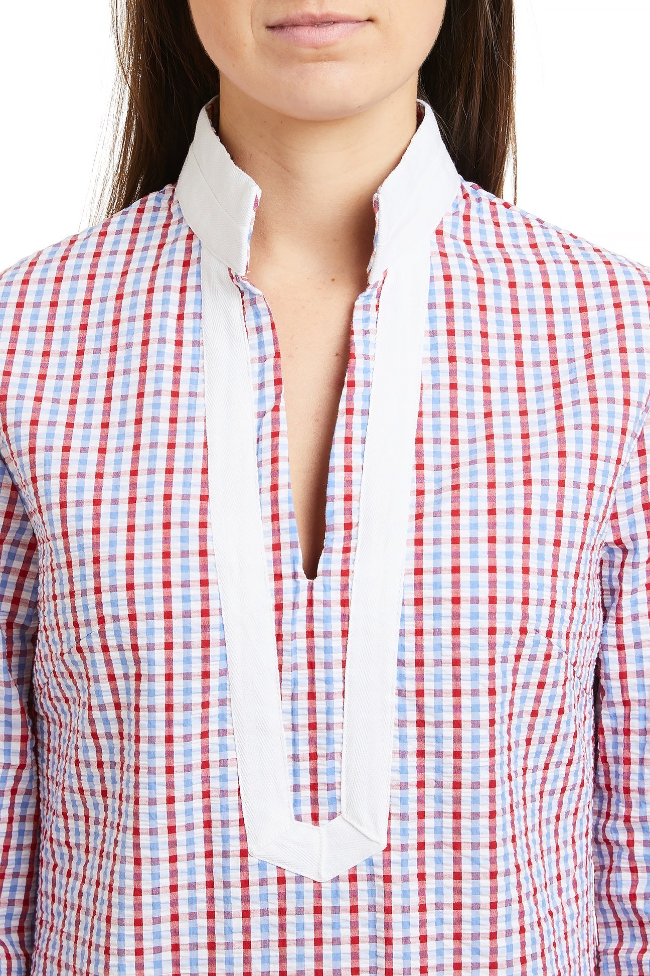 red white blue tunic
