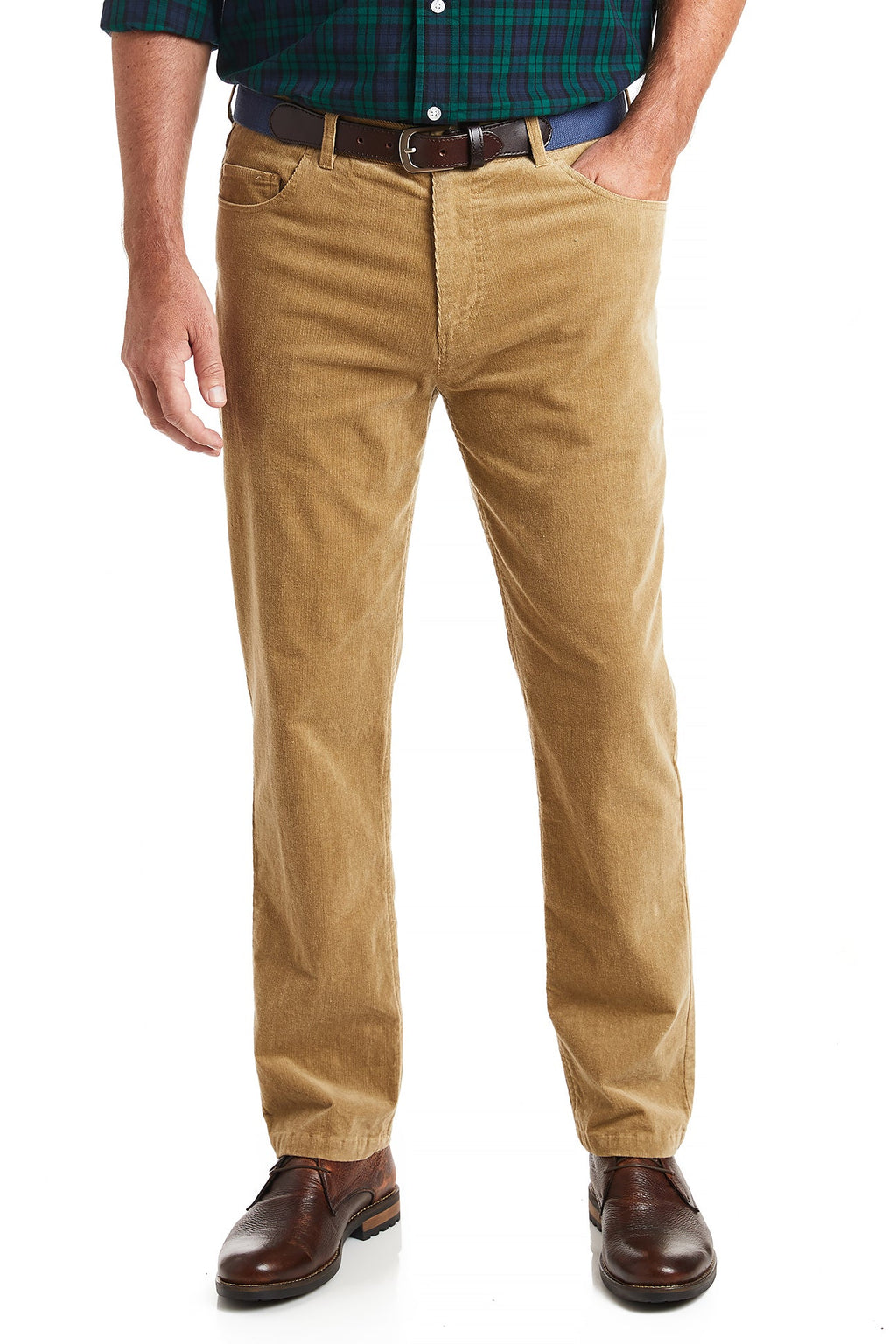 Wayfarer 5-Pocket Pant Stretch Corduroy Khaki Mens Pants Castaway Nantucket Island