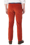 Wayfarer 5-Pocket Pant Stretch Corduroy Rust - Castaway Nantucket Island