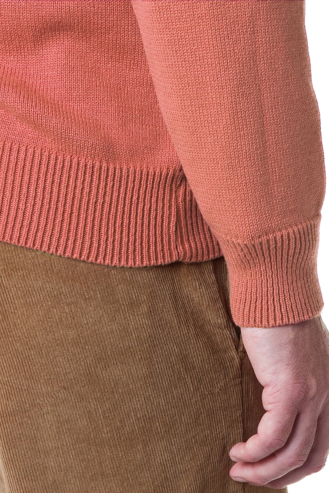 Yachtsman Crewneck Sweater Brick Red MENS OUTERWEAR Castaway Nantucket Island