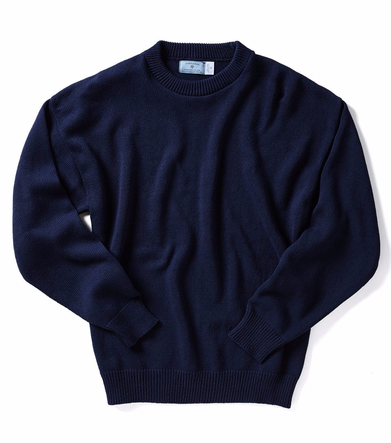 Navy crew sweater outlet